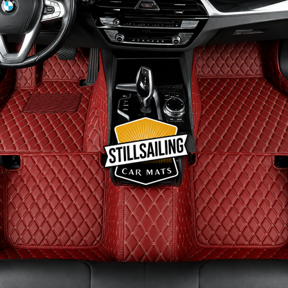 Wine Red Car Mats