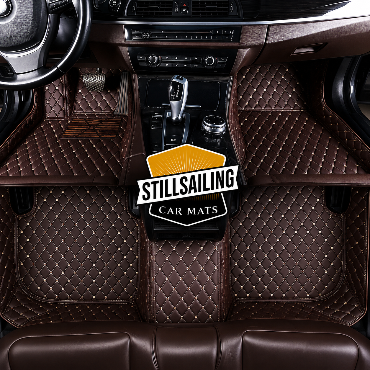 Dark Brown Car Mats