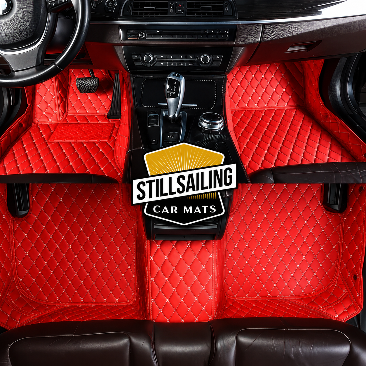 Red Car Mats