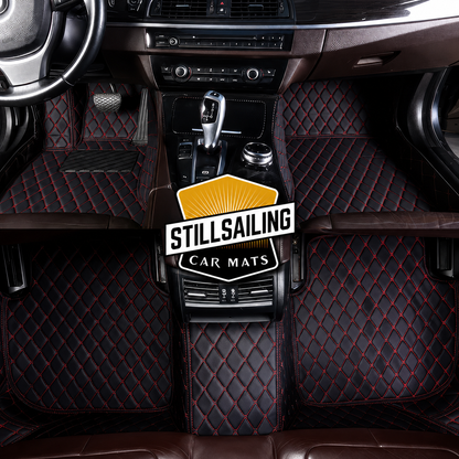 Black & Red Car Mats