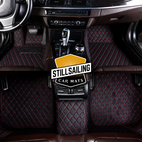 Black & Red Car Mats