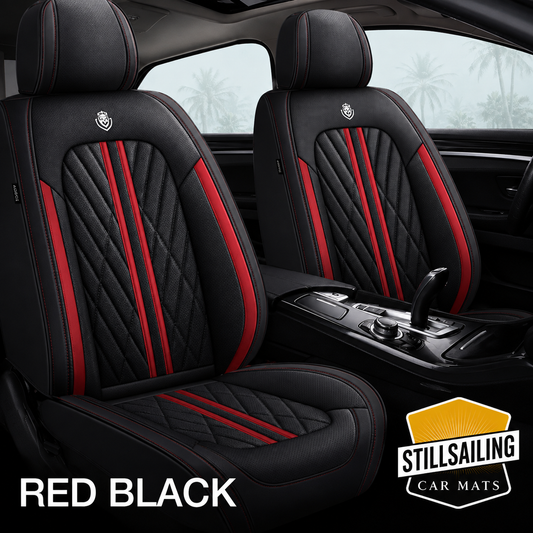 Red & Black Car Seat Covers