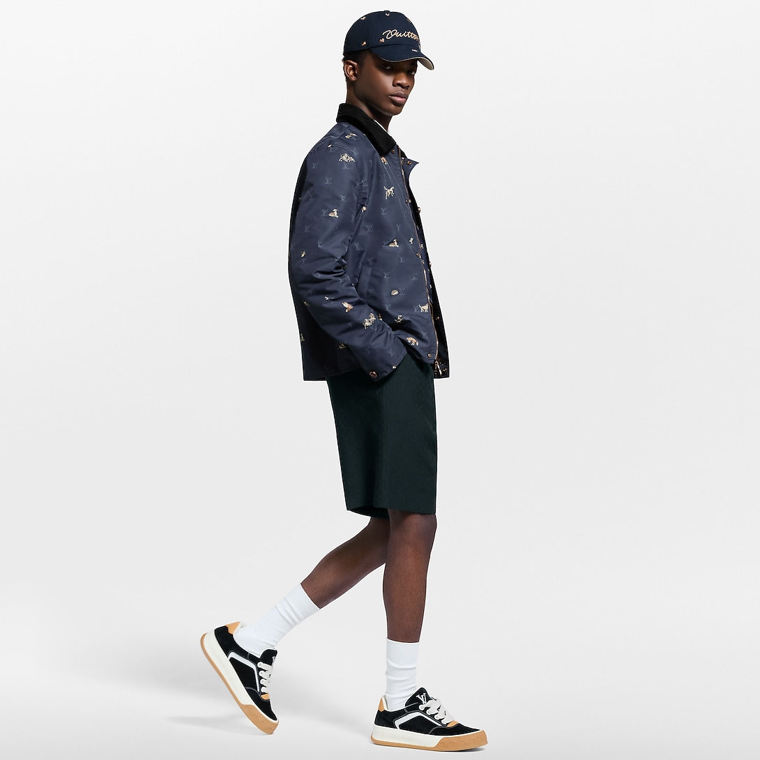 LV Tilted Sneaker Black