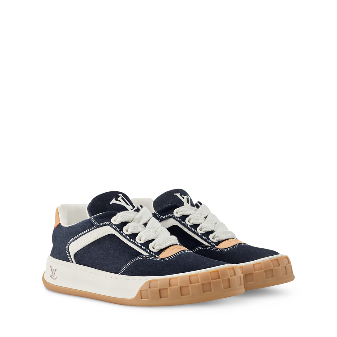 LV Tilted Sneaker Navy Blue