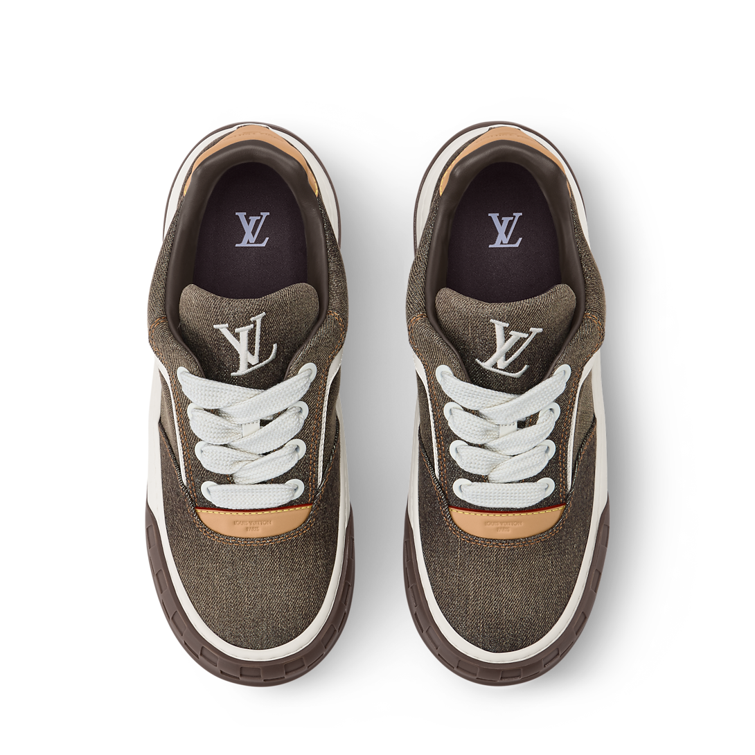 LV Tilted Sneaker Brown