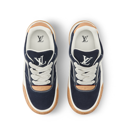 LV Tilted Sneaker Navy Blue