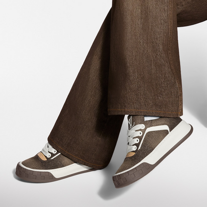 LV Tilted Sneaker Brown